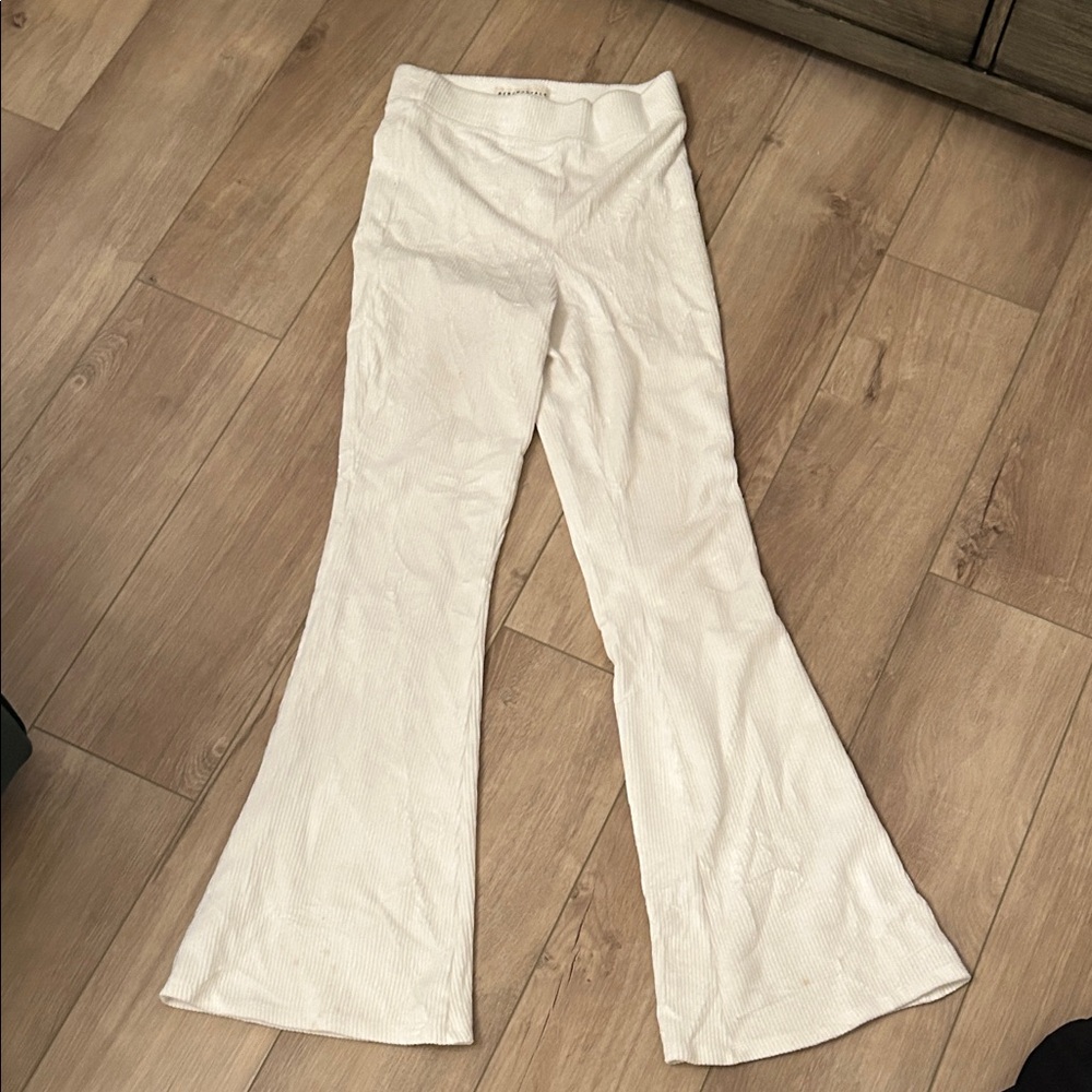 Aeropostale White Flare Pants